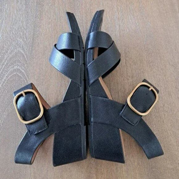 Eurosoft by Sofft Rowe Sandals - Color: Black - Size: Women 9.5 - Picture 7 of 9